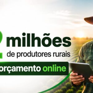 Quase 12 milhões de produtores rurais brasileiros já utilizam canais digitais para solicitar orçamentos, mostrando como a internet deixou de ser apenas um meio de pesquisa e passou a fazer parte ativa do processo de compra no agro.