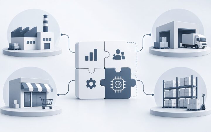 ERP customizado com módulo Web integrado e IA: relatórios personalizados para uma nova visão da gestão.