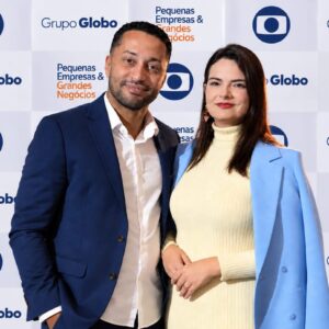 Mayron e Vanuza, fundador e diretora da Conexão Praia